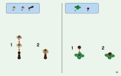 LEGO 21140 instructions page 13 – build guide