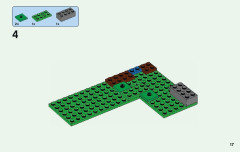 LEGO 21140 instructions page 17 – build guide