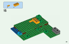 LEGO 21140 instructions page 29 – build guide