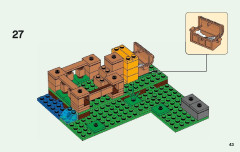 LEGO 21140 instructions page 43 – build guide