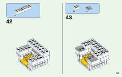LEGO 21140 instructions page 53 – build guide