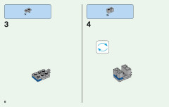 LEGO 21140 instructions page 6 – build guide