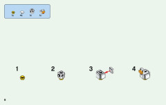 LEGO 21140 instructions page 8 – build guide