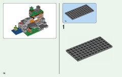 LEGO 21141 instructions page 14 – build guide