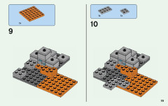 LEGO 21141 instructions page 19 – build guide