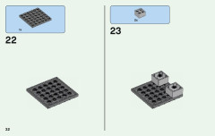 LEGO 21141 instructions page 32 – build guide