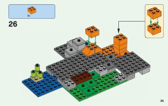 LEGO 21141 instructions page 35 – build guide