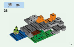 LEGO 21141 instructions page 37 – build guide