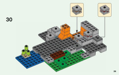 LEGO 21141 instructions page 39 – build guide