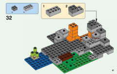 LEGO 21141 instructions page 41 – build guide