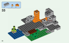 LEGO 21141 instructions page 42 – build guide