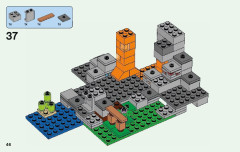 LEGO 21141 instructions page 46 – build guide
