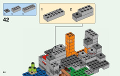 LEGO 21141 instructions page 54 – build guide