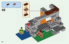LEGO 21141 instructions page 60 – build guide