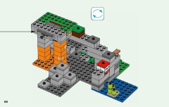 LEGO 21141 instructions page 66 – build guide