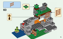 LEGO 21141 instructions page 75 – build guide