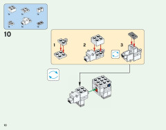 LEGO 21142 instructions page 10 – build guide