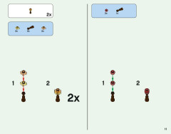 LEGO 21142 instructions page 11 – build guide