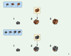 LEGO 21142 instructions page 13 – build guide