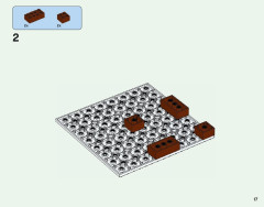 LEGO 21142 instructions page 17 – build guide