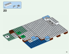 LEGO 21142 instructions page 33 – build guide