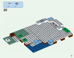 LEGO 21142 instructions page 35 – build guide