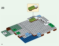 LEGO 21142 instructions page 36 – build guide