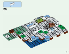 LEGO 21142 instructions page 41 – build guide