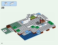 LEGO 21142 instructions page 42 – build guide