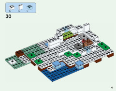 LEGO 21142 instructions page 43 – build guide