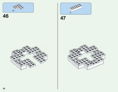 LEGO 21142 instructions page 58 – build guide