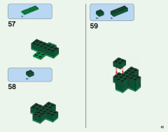 LEGO 21142 instructions page 65 – build guide