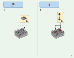 LEGO 21143 instructions page 13 – build guide