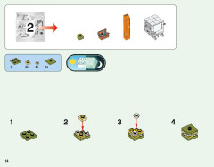 LEGO 21143 instructions page 14 – build guide