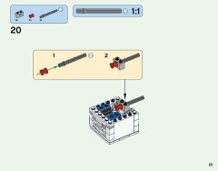 LEGO 21143 instructions page 25 – build guide