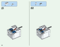LEGO 21143 instructions page 26 – build guide