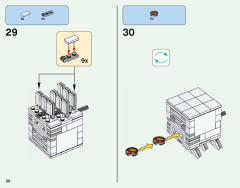 LEGO 21143 instructions page 30 – build guide