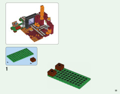 LEGO 21143 instructions page 33 – build guide