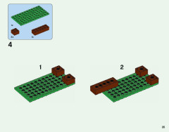 LEGO 21143 instructions page 35 – build guide