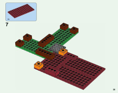LEGO 21143 instructions page 39 – build guide