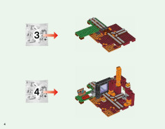 LEGO 21143 instructions page 4 – build guide