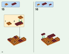 LEGO 21143 instructions page 44 – build guide