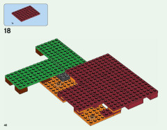 LEGO 21143 instructions page 46 – build guide