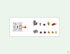 LEGO 21143 instructions page 5 – build guide