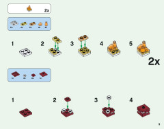 LEGO 21143 instructions page 9 – build guide