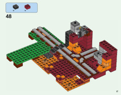 LEGO 21143 instructions page 17 – build guide