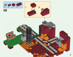 LEGO 21143 instructions page 27 – build guide