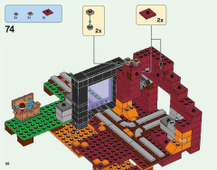 LEGO 21143 instructions page 38 – build guide