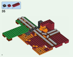 LEGO 21143 instructions page 6 – build guide
