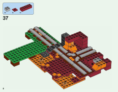 LEGO 21143 instructions page 8 – build guide